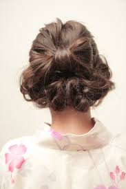 ヘアアレンジで浴衣美人リボンアレンジスタイル Motto Cutte