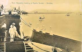 King George & Queen Mary's Arrival In ...