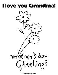 I Love You Grandma Coloring Page Mothers Day Coloring Pages Mother S Day Colors Mom Coloring Pages