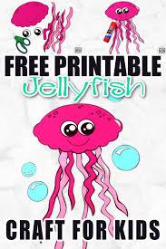 Grab as many as you want and access them and all their updates any time via your account Easy Diy Jellyfish Craft With Free Jellyfish Template