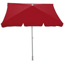 Parasol Coton Rectangulaire Inclinable 180x130cm Achat Vente Parasol Parasol Coton Rectangulaire Cdiscount