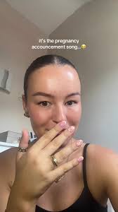 Pregnancy Announcement with Christian Song