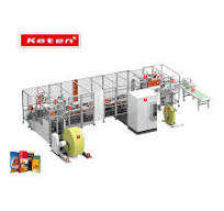 Multi-functional Nylon Block Bottom Valve PP Woven Cement Plastic Bag  Making Machines