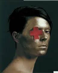 La obra de David Delfín en la Sala Canal de Isabel II.