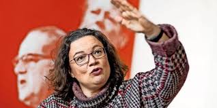 Check spelling or type a new query. Andrea Nahles Spd Chefin Fordert Radikalen Umbau Des Sozialstaats
