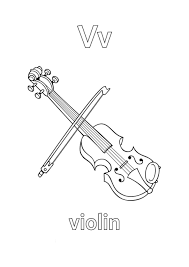 Violin Coloring Pages Best Coloring Pages For Kids Alphabet Coloring Alphabet Coloring Pages Letter A Coloring Pages