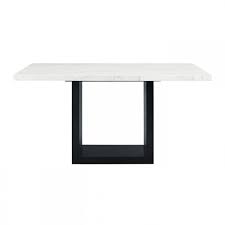In open concept homes, look for a counter height dining room set that. Buy Valentino Marble Top Counter Height Dining Table Part Cvl500ctt Ctb Badcock More