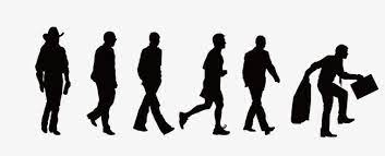 People Walking Silhouette Figures Vector Silhouette Figures Png And Vector With Transparent Background For Free Download People Walking Png Profile Drawing Silhouette