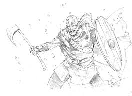 Viking Berserker Character Art Character Design Comic Art
