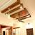 Stained Plywood Ceiling