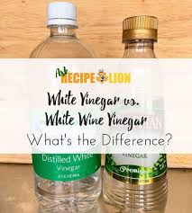 Is White Vinegar The Same As White Wine Vinegar In 2020 White Wine Vinegar White Wine Distilled White Vinegar