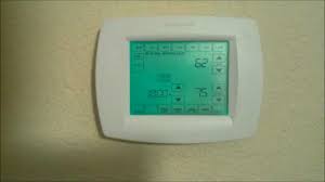 This feature displays an alert to . Program Visionpro 8000 Honeywell Thermostat Or Xl802 Xl900 Series Honeywell Thermostats By Ss B Heating Cooling