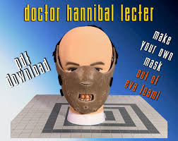 Hannibal Lecter Mask PDF Pattern