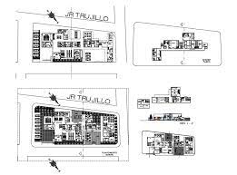 Health Center Section Distribution Plan And Floor Plan Details Dwg File Health Center Floor Plans How To Plan