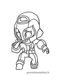 Disegni Di Brawl Stars Da Stampare E Colorare Portale Bambini Disegni Disegni Da Colorare Disegni Semplici