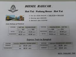 Companies offering charters between padang besar and hat yai. Chugga Chugga Choo Choo Malaysia Russia Trip By Train Travelog Moments