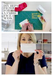 First, check for these materials in your household: How To Make A Face Mask Filter With Hepa Fabric From A Filtrete Filter Video Tutorial Sewcanshe Free Sewing Patterns Tutorials