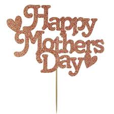 30 mother's day cakes that'll wow mom on her special day. Happy Mothers Day Cake Topper Rose Gold By Cake Craft Company