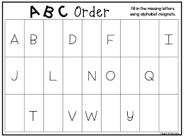 From our library of free printable activities, you can download and print out kids abc letter games, tracing activities, letters with pictures, abc worksheets. 4 Printable Abc Order Work Mats Worksheets Made By Teachers