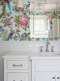 The good thing about bathroom images is that you may want to alter them a bit to fit your tastes, such as replacing the wallpaper with something more funky if you're. 280 Wallpapered Bathroom Ideas Bathroom Wallpaper Beautiful Bathrooms Bathroom Decor