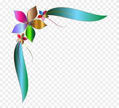 No need to decide from the beginning, just make your decision as your project grows. Corner Ornamental Decorative Floral Flower Leaf Corner Floral Design Png Clipart 1166613 Pinclipart