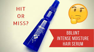 #bblunt #bbluntindia #intensemoisture #serum #happyhairdays #hairmood #haircut. Bblunt Intense Moisture Hair Serum Review Hit Or Miss Youtube