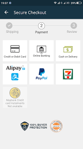 Kemudian tekan proceed to checkout jika anda mahu terus pembelian pilih jenis pembayaran samada credit card, paypal atau apa. How Convenient To Shop With Lazada Apps And Molpay Cash At 7 Eleven