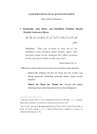 70%(10)70% found this document useful (10 votes). Alam Sekitar Dalam Al Quran Dan Hadith