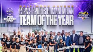 Ravens Named ESPN’s Sports Humanitarian Team of the Year