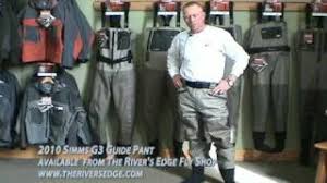Guide tested and respected, simms guide pants are made to be pushed to the limit. Simms G3 Guide Pant New For 2010 Youtube