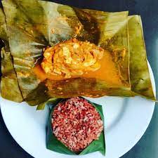 Nasi Merah Dengan Bothok Jamur Diet Nasi Merah Cocok