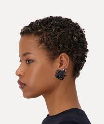 Серьги JULIET Black