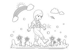 Gambar mewarnai juga dapat meningkatkan. Hand Drawing In Spring Illustration Image Picture Free Download 400080164 Lovepik Com