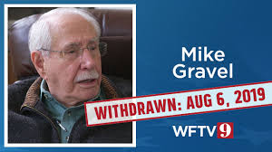 Maurice robert mike gravel is a veteran american politician. Mike Gravel Wftv