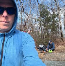 Kyle Botts(left) is going to hike a few days with brother Stephen  Botts(right) who is headed to Katahdin as #125 class of 2025 Yes the Botts  Brothers are in the trail. You