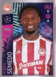 Karriere statistikker (optrædener, mål, kort) og transferhistorik. 567 Ruben Semedo Olympiacos Champions League Sticker 2019 20 Football Cards Direct