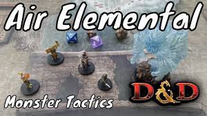 D&D (5e): Monster Tactics, Air Elemental - YouTube