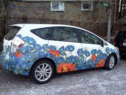 flower power car painting flower power weird cars