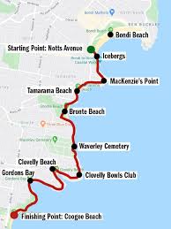 Bonid beach australia map / major beaches in australia australia beaches map : Bondi To Coogee Walk Insider Tips For The Trail Walk My World