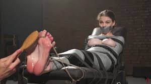 RF Studio Production - Tight Mummification Intense Bare Feet Tickling ❤️  Tickle.Porn