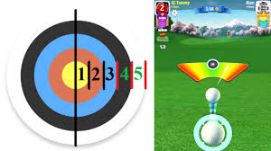 Golf Clash Tips Wind Guide Learn The Ringsystem Including Elevation Min Mid Max And Powerball