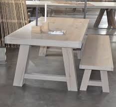 grove eiken tafel met bijpassend bankje van maek meubels dining room lighting dining table furniture projects