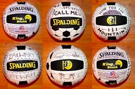 Thin Sharpie Decorated Beach Volleyball For A Sporty Friend S Birthday Volleyball Designs Beach Volleyball Volleyball