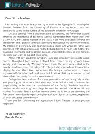 Sample motivation letter for scholarship example. 35 Sample Motivation Letter For Scholarship Application