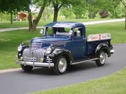 Image result for Blue 1946 Truck