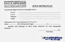 2 tujuan terselenggaranya pelayanan surat keterangan dokter/sakit oleh semua instalasi pelayanan terstandar, tertib, dan terekam / terarsip dengan baik. Contoh Surat Izin Sakit Keterangan Dokter Brainly Co Id