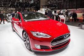 Tesla electric store car company