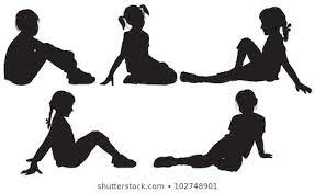 Image Result For Children Silhouettes Sitting Silhouette People Silhouette Silhouette Architecture