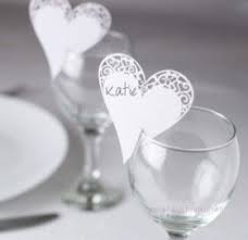 Tischkarten Hochzeit Herz Mit Spitze Weiss Platzkarte Fur G Tischkarten Hochzeit Platzkarten Hochzeit Hochzeit Tisch Namen