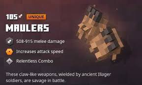 The green menace item type: How To Get All Unique Weapons Minecraft Dungeons Game8